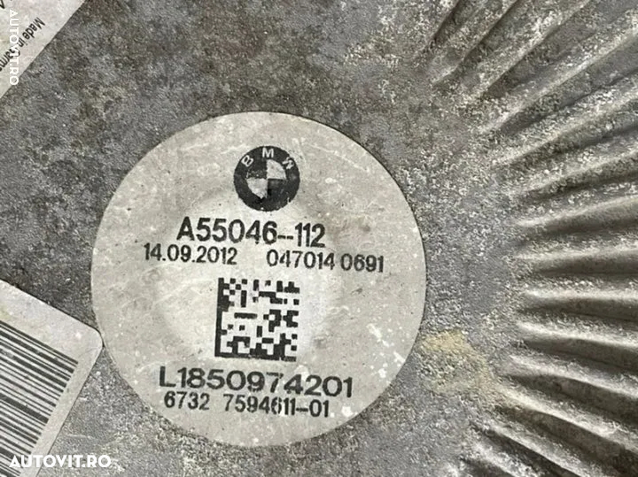 Electroventilator GMW bmw F01 F02 F10 740i 750xd 550xd 550i 750i 740xd 535xd Etc cod 7594611 putere 850W ventilator radiator apa - 4