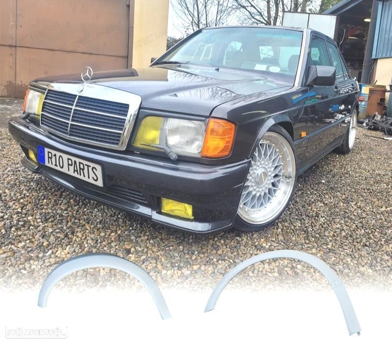 ABAS FRONTAIS MERCEDES 190 W201 83-87 LOOK EVO 1 AMG - 1