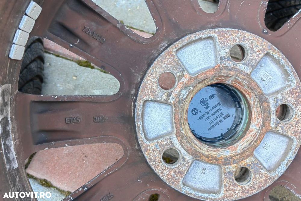 Jante VW 5x112 cod 3C0601025AD, BORBET 7JX16 ET45 - 6