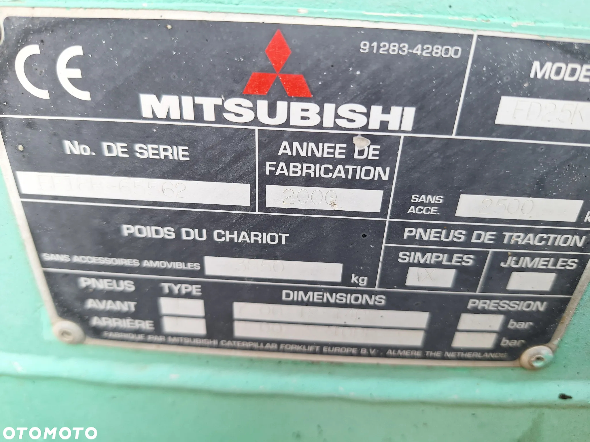 Mitsubishi Fd 25 - 5