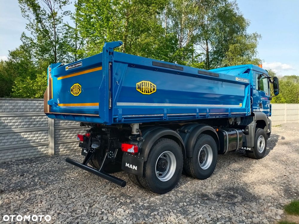 MAN TGS 26.360* 6x4 * 158400km* MEILLER KIPPER 3-stronny* RESOR* Stan Idealny* z NIEMIEC - 4