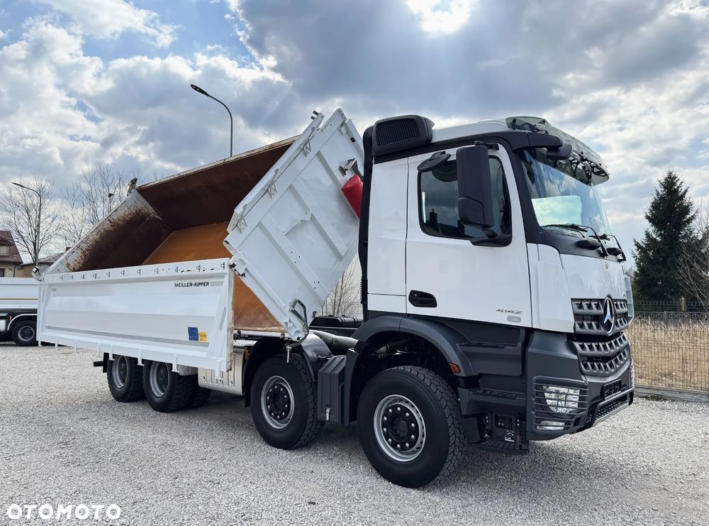 Mercedes-Benz AROCS 4142 MP5, 8x4, MEILLER KIPPER - BORDMATIC, - 16