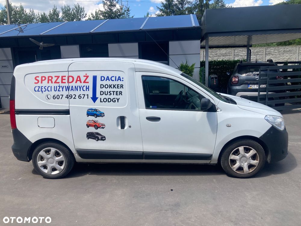 DACIA DOKKER BUDA dupa ĆWIARTKA PAS TYLNY  BŁOTNIK TYLNY DACH podłoga Wwa - 2