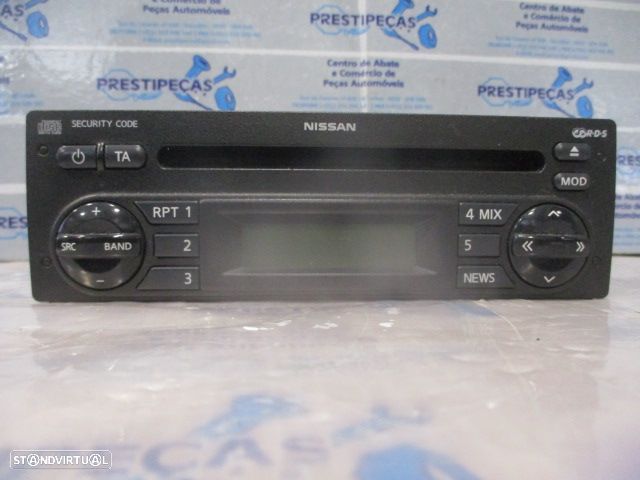 Radios 7647383318 NISSAN MICRA K12 2010 1.2I 80CV 5P PRETO ORIGINAL BLAUPUNKT-WERKE GMBH - 1