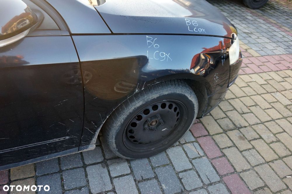 MASKA ZDERZAK BŁOTNIKI LAMPY PASSAT B6 LC9X  VOLKSWAGEN 2005-2010 CZARNY PRZÓD KOMPLETNY - 27
