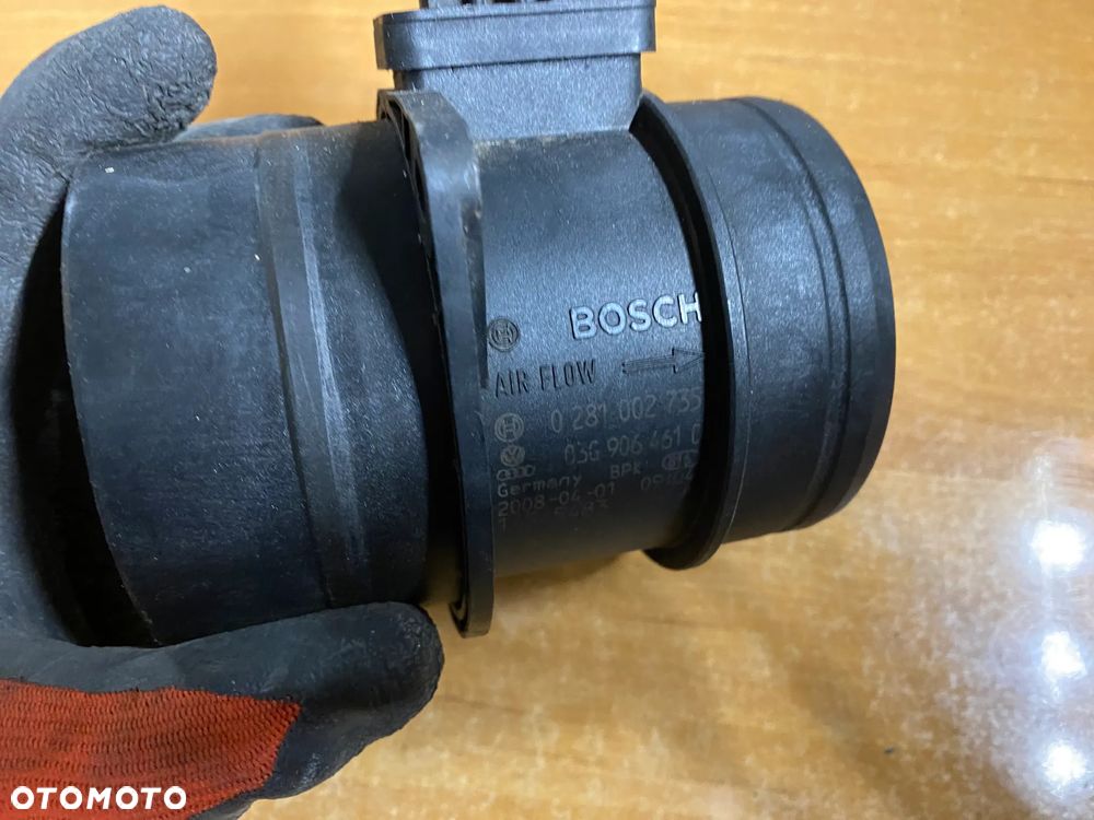 PRZEPŁYWOMIERZ 0281002735 03G906461C VOLKSWAGEN AUDI - 1