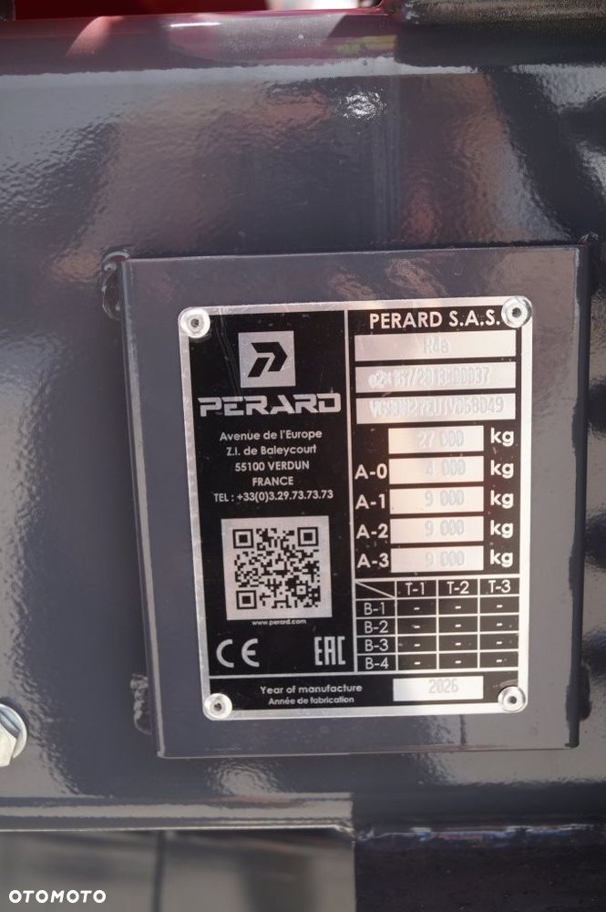 PERARD Przyczepa Rolnicza Budowlana X-Dumper 73.3 TRIDEM - 19