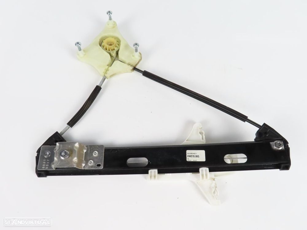 Elevador da Porta sem Motor Direito/Trás Usado / Original VW Polo VI (AW1, BZ1)... - 2