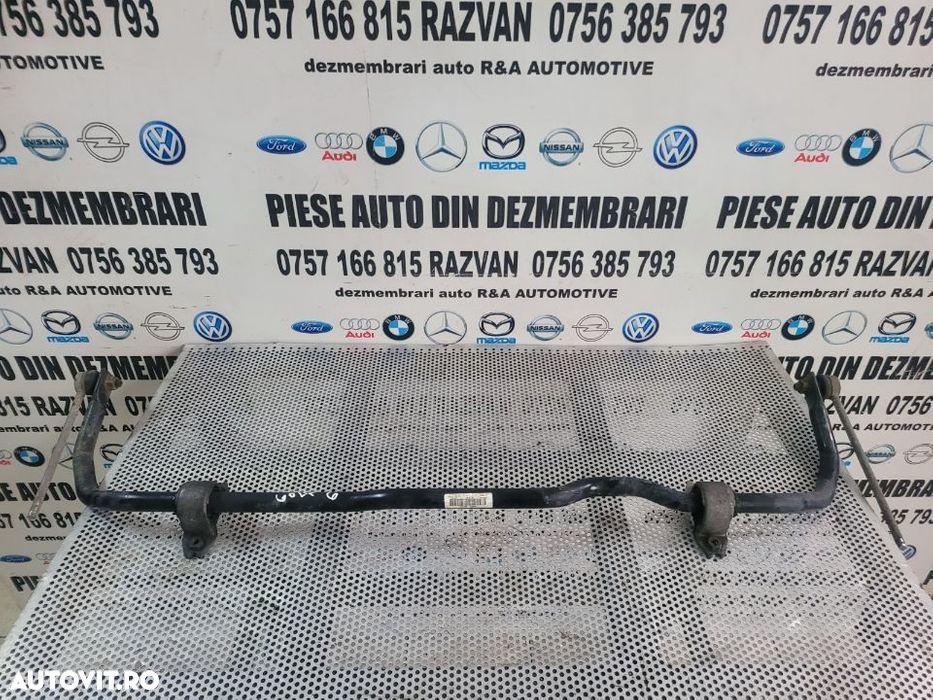 Bara Torsiune Fata Vw Golf 6 VI Plus Touran Seat Skoda An 2008-2015 Cod 1K0411303BK - 1