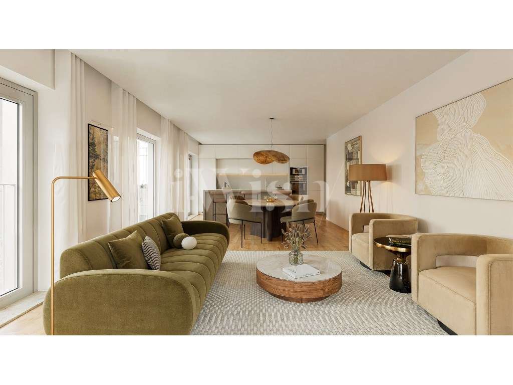Dragão Residences - Penthouse com 2 quartos no piso 9 com vista rio... - Grande imagem: 2/19