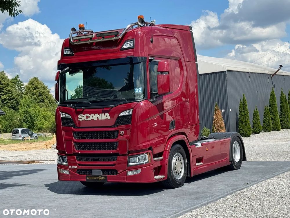 Scania R 450 / ACC / CAŁA NA PODUCHACH  / RETARDER / DUŻA NAVI / VIRTUAL KOKPIT / Z NIEMIEC - 1