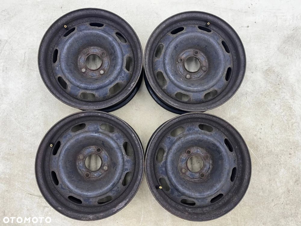 Felgi stalowe Citroen C2 C3 C4 Peugeot 1007 206 307 02-10r. felgi r15 cali 6jx15 ET27 4x108 Komplet - 1