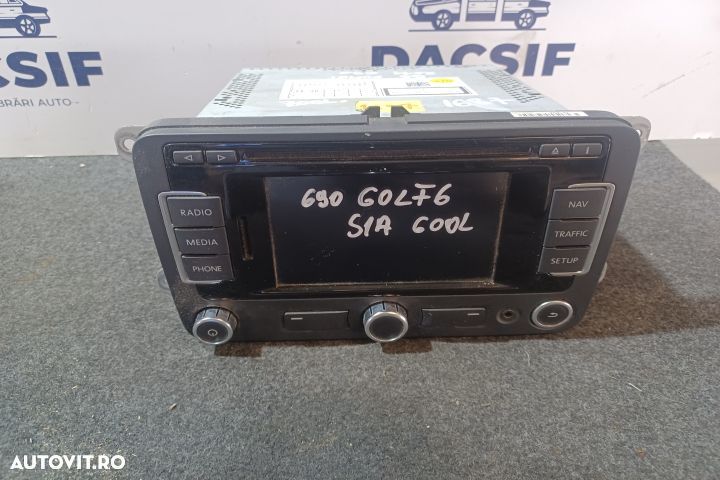 Navigatie auto 3C0035270B DECODATA Volkswagen VW Golf 6 [2008 - 2015] - 1