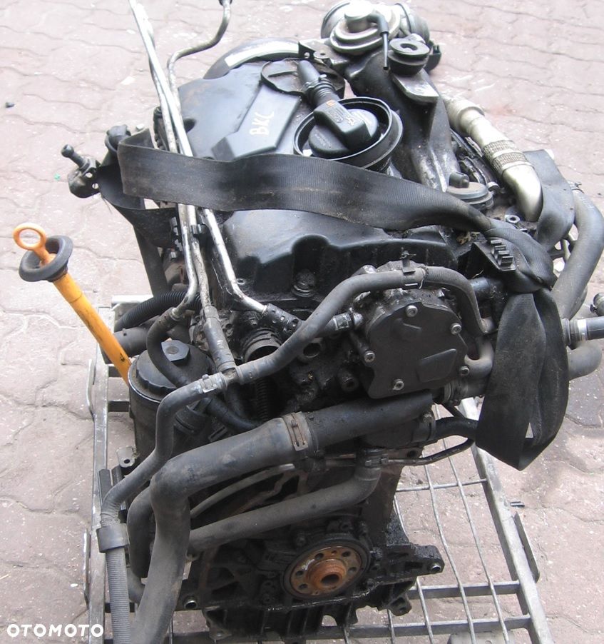 BKC silnik motor słupek 1.9 TDI GOLF V AUDI A3 8P LEON TOLEDO - 2