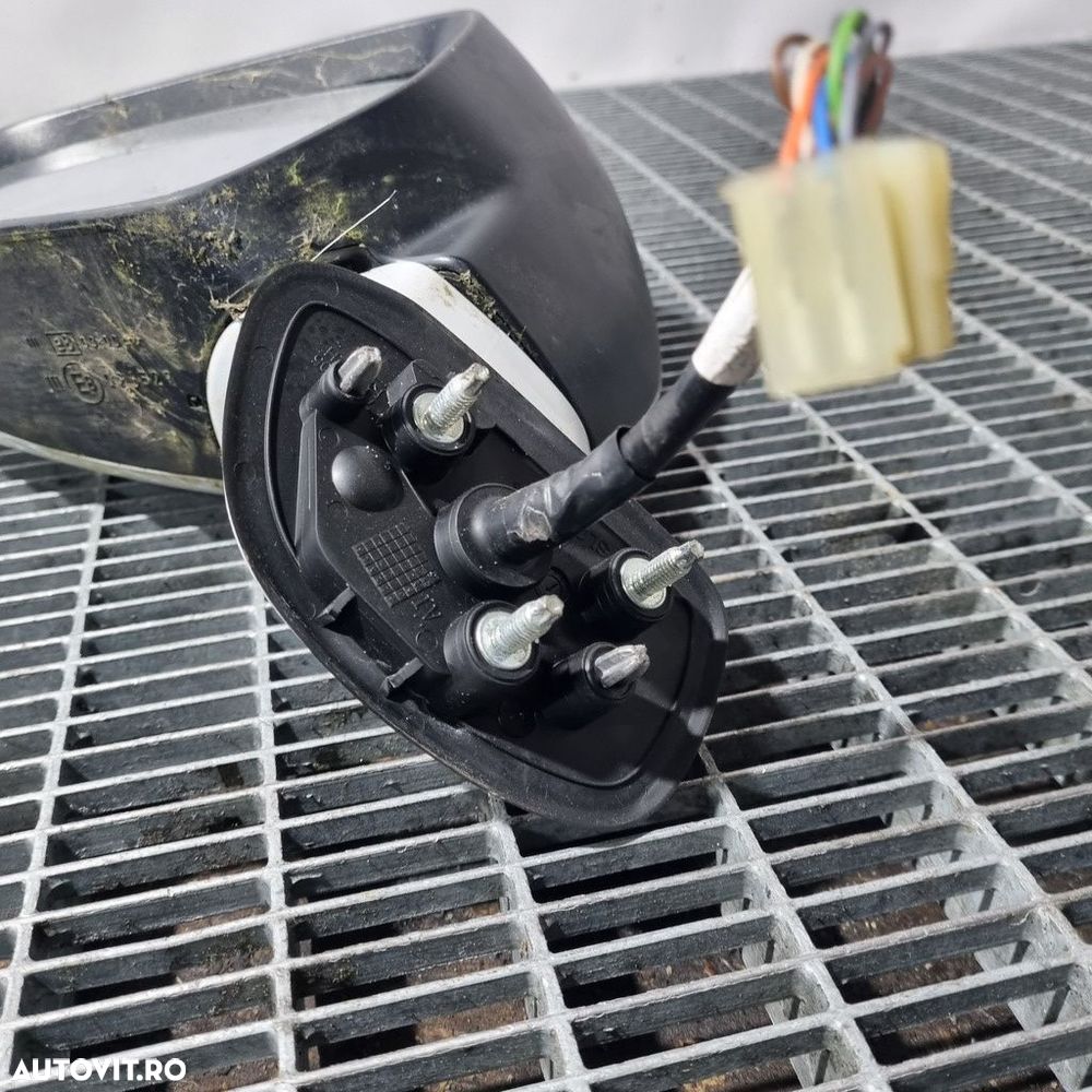 Oglinda stanga Suzuki SX4 S - Cross II 2013 - 2016 4 Usi Alb ZNL (1410) Cu rabatare ... - 3