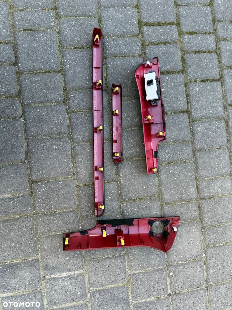 Listwy elementy dekoracyjne Land Cruiser 150 LC150 - oryginalne (drewno) - 2