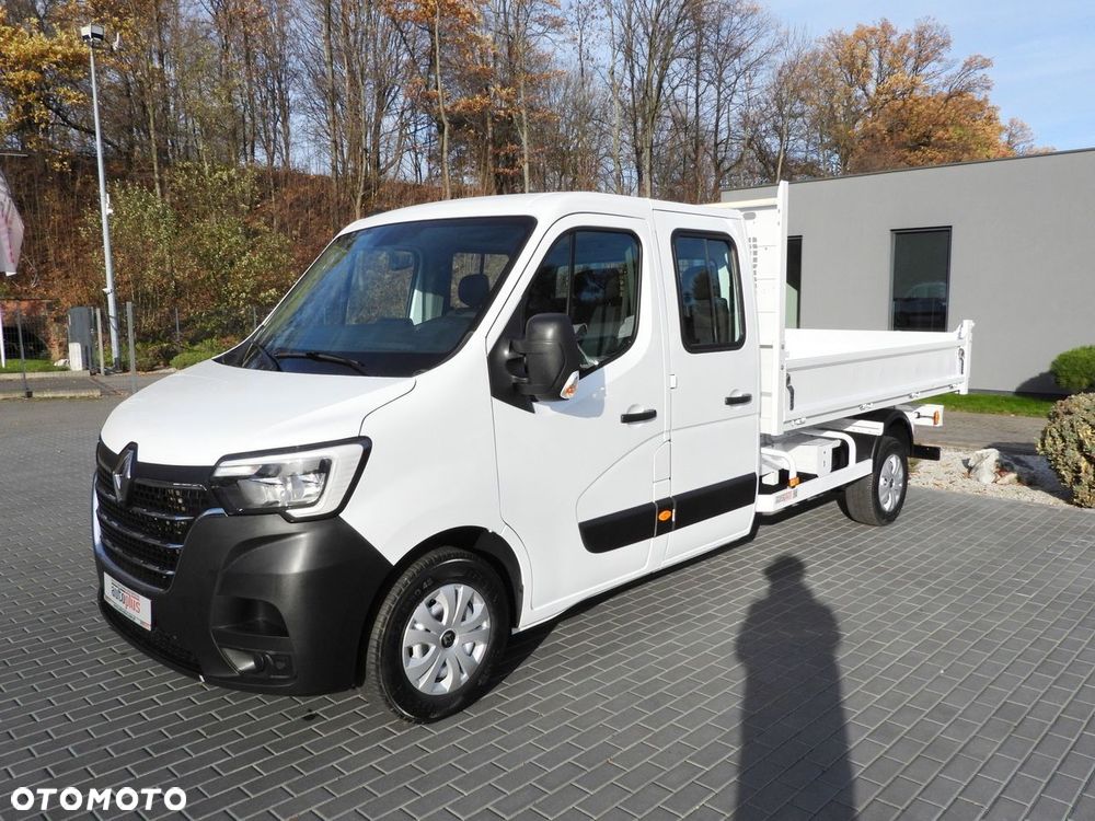 Renault MASTER WYWROTKA PODWÓJNA KABINA DOKA 6 MIEJSC TEMPOMAT LEDY KLIMATYZACJA  145KM - 7