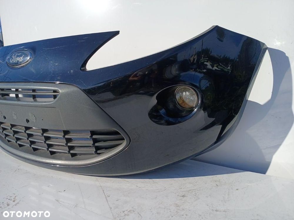 ZDERZAK PRZÓD PRZEDNI FORD KA II MK2 CZARNY 735435807 - 2