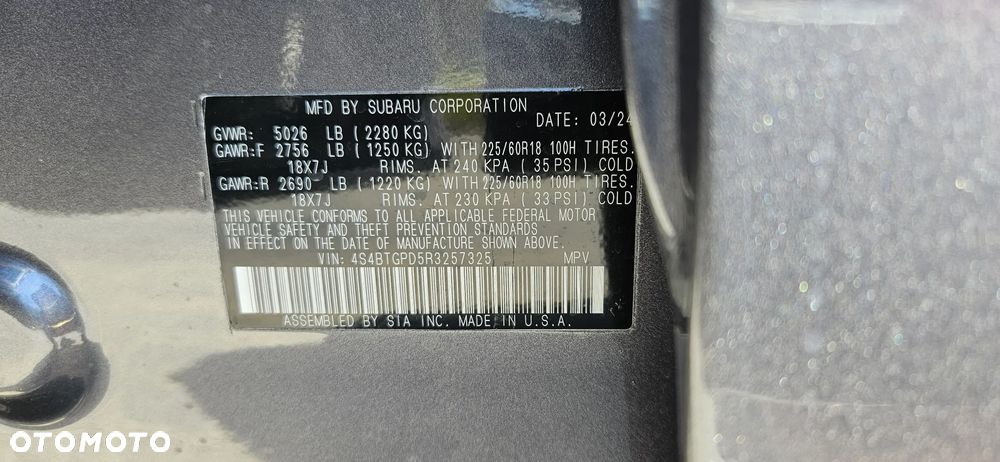 Subaru Outback 2.5i Exclusive - 33