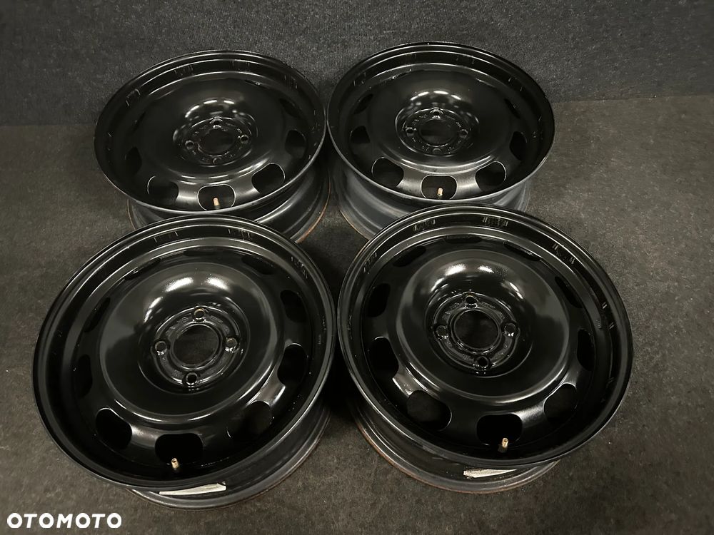 Felgi Stalowe Opel Corsa F z oryginalnymi kołpakami Opla 16 cali 4x108 4szt. Ładne! - 8