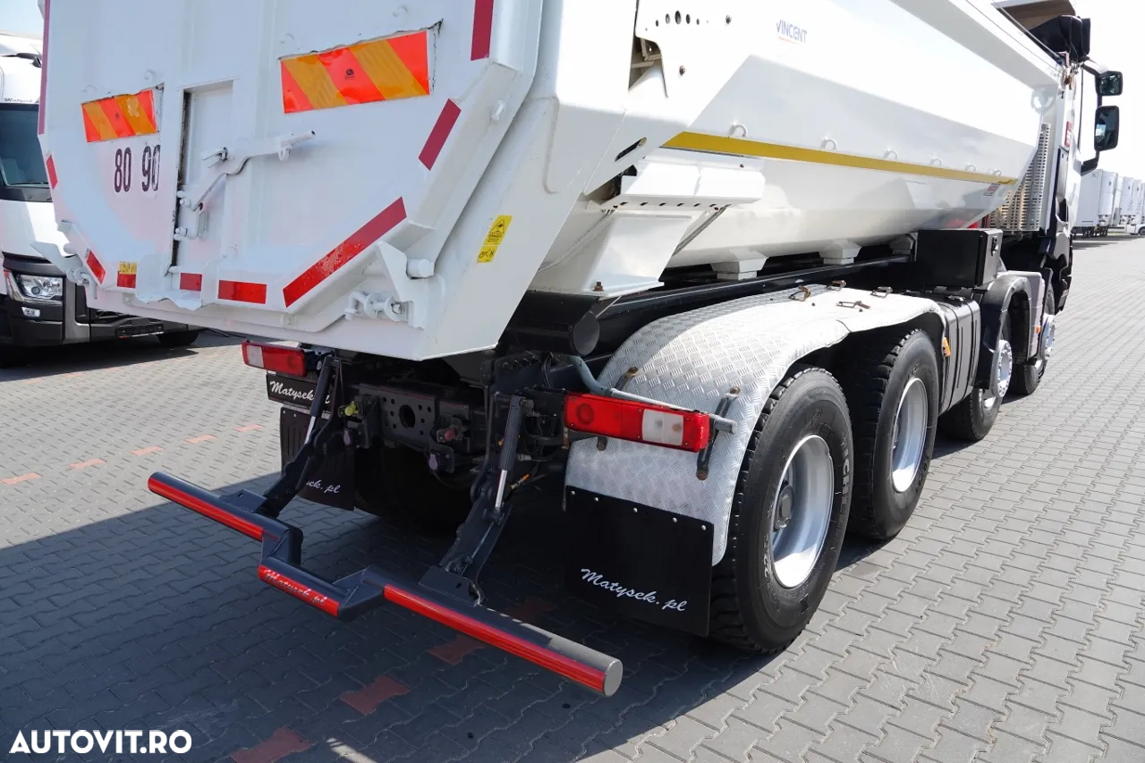 Renault C 480 / 8x4 / BASCULANTE SPATE / HYDROCLAP / 2018 / EURO 6 / - 13