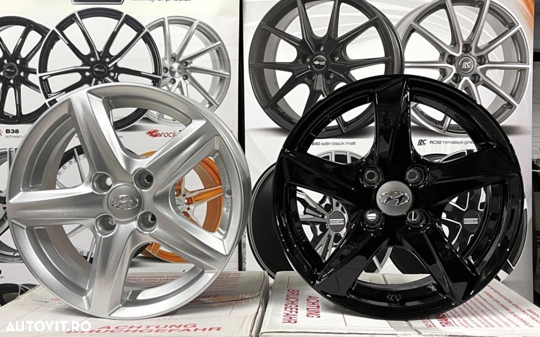Jante Hyundai i10, i20, Bayon new,15 inch, noi - 1