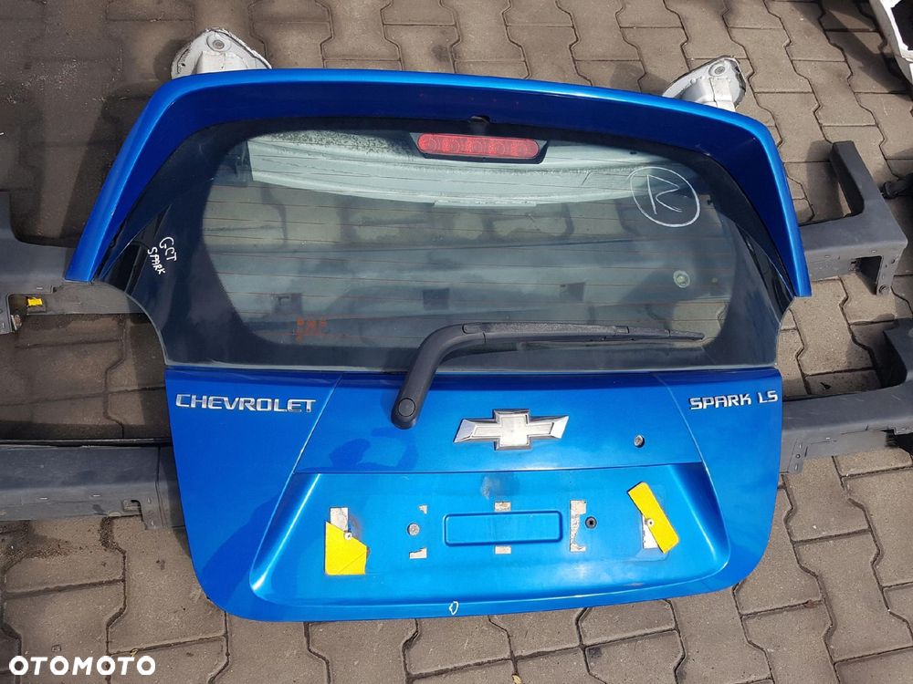 CHEVROLET SPARK III M300 09-13r KLAPA BAGAŻNIKA TYŁ GCT - 1