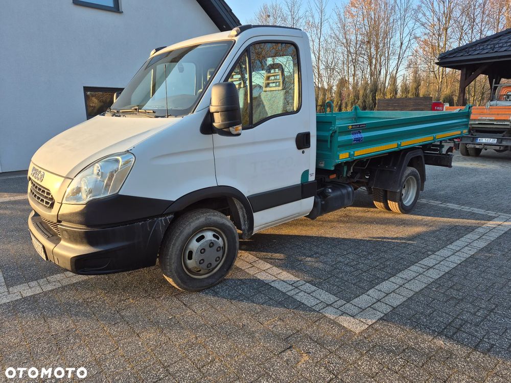Iveco 40c11 Oryginalna Wywrotka Kipper Meiller Blokada Mostu DMC 3500kg Kat B Gaz Na Linke tylko 101 000km - 1