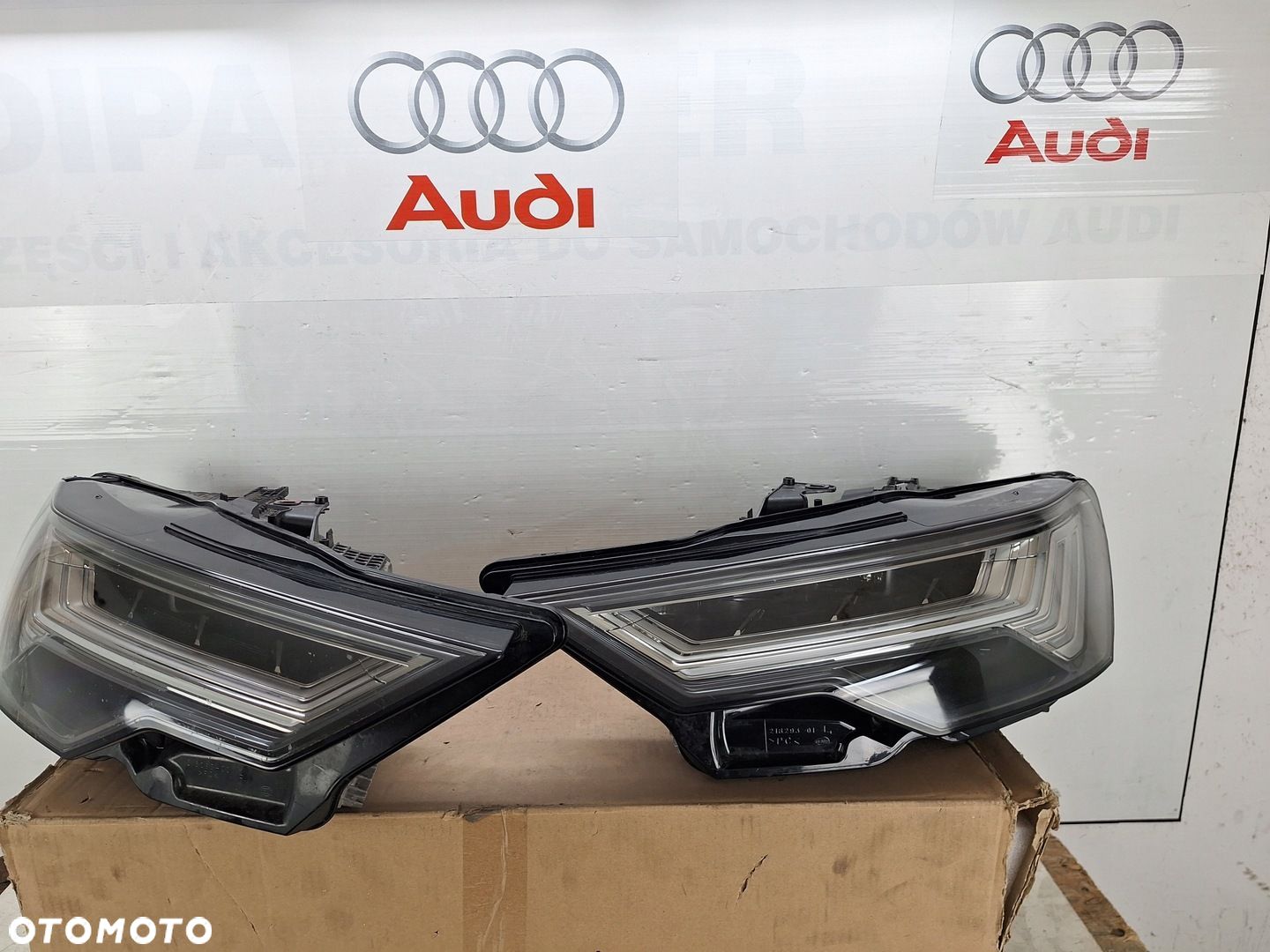 REFLEKTORY LAMPY FULL LED MATRIX AUDI A6 S6 RS6 2019-2023 C8 4K 4K0 EU OE - 1