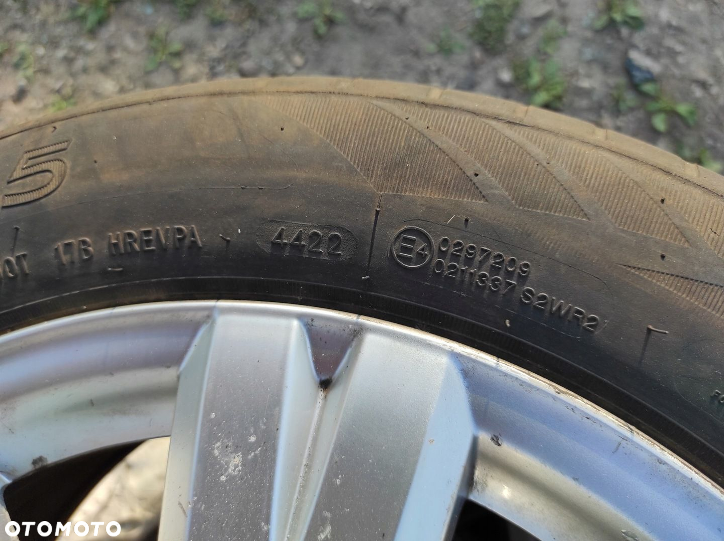 MERCEDES A2044012602 FELGI ALUMINIOWE KOŁA OPONY 205/55 R16 7jx16 ET43 - 8