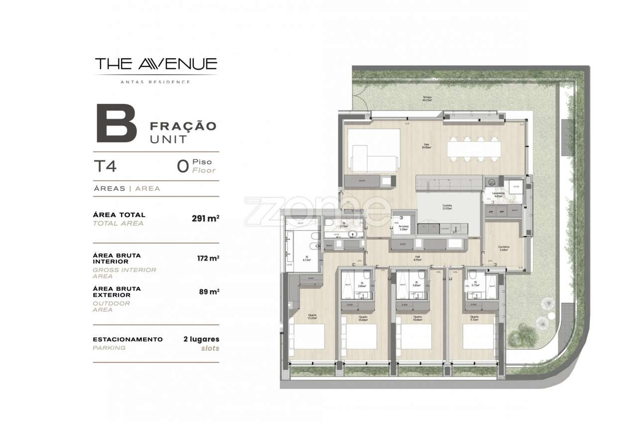 T4 +1 | Jardim | 2 LG | Antas, Porto - Grande imagem: 4/28