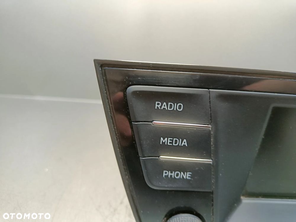 Radio Skoda Fabia 3 III Wyświetlacz Jednostka Czytnik 6V0035869D - 2