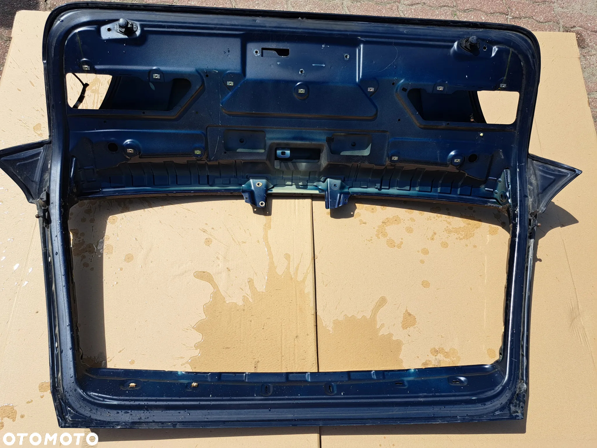 Klapa bagażnika BMW E61 czarny mat - 7