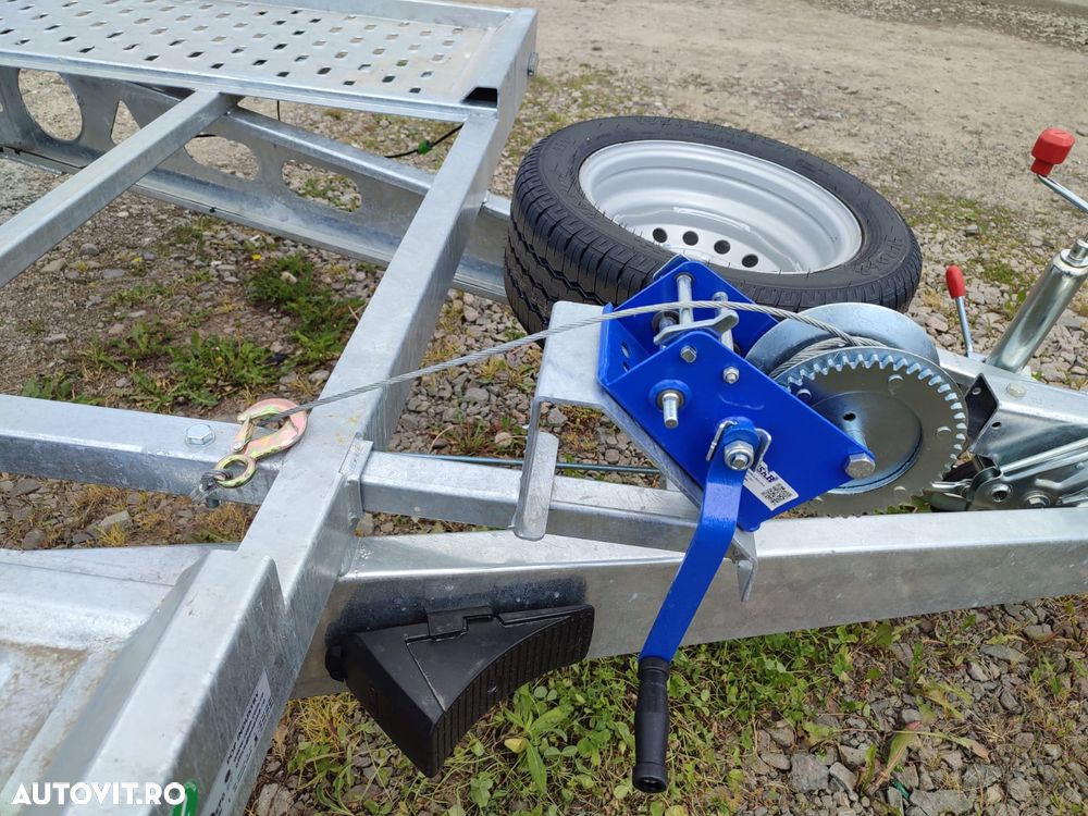 REPO Platforma - Trailer 2000-2700Kg aplecată spate 450x210cm - 3