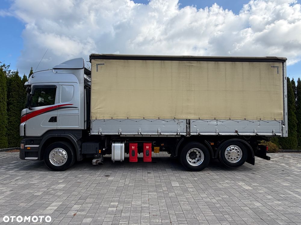 Scania / R440 / 6X2 / WYWROTKA+BURTO-FIRANKA / ZBOŻA-OTRĘBY-TORF ITP. / - 13