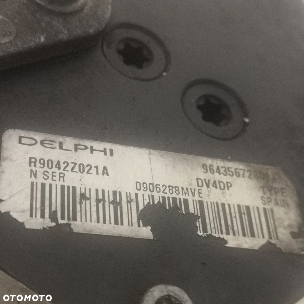 POMPA WTRYSKOWA DELPHI 9643567280 1,4 HDI 16V CITROEN C3 - 5