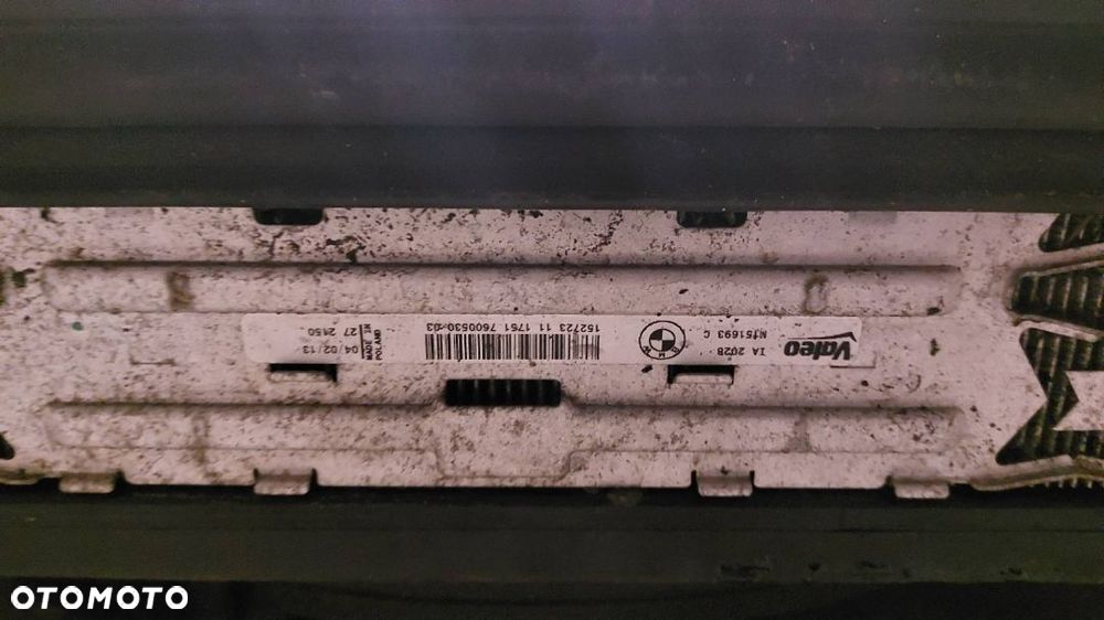 KOMPLET CHŁODNIC BMW F30 316i 1.6 T 7600530 - 4