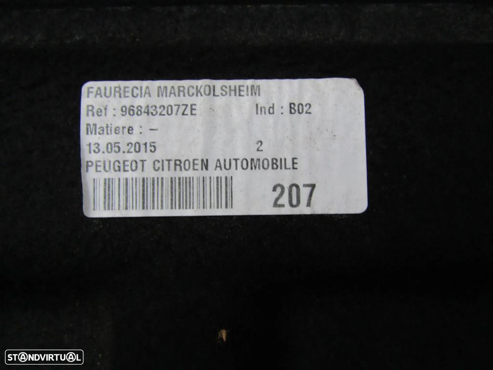 chapeleira Peugeot 3008 I MPV   original , usado em bom estado - 9