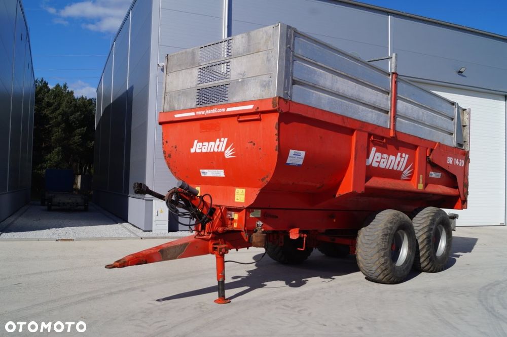 Inny Przyczepa Rolnicza JEANTIL BR 14-20  14 Ton - 4