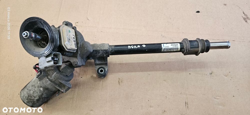 Maglownica przekładnia Suzuki Splash Opel Agila B 1,0 2009r SHOWA 57K5 51K50 - 3