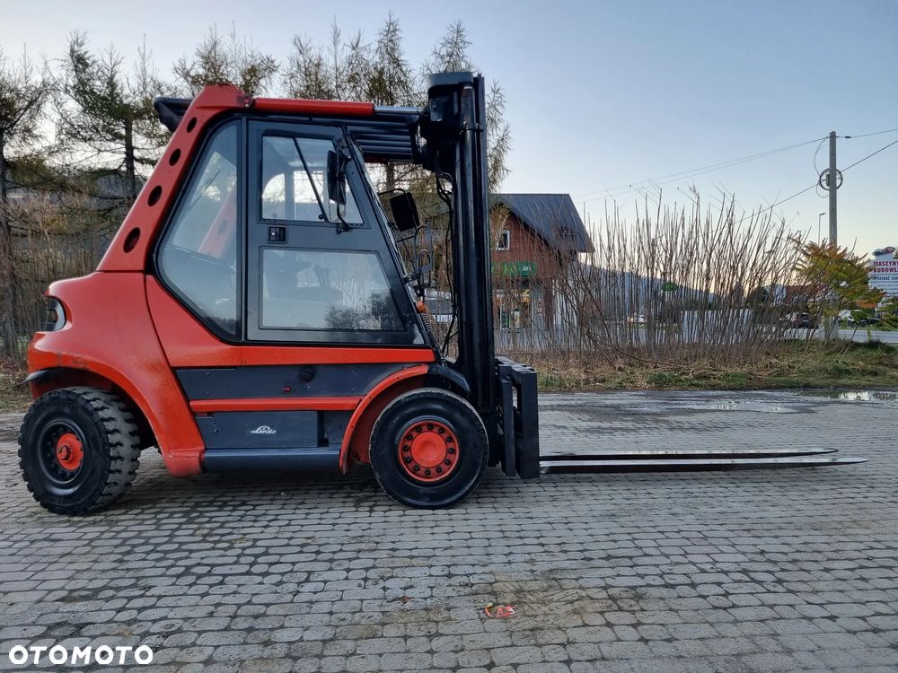 Linde H60D Wózek Widłowy 6 ton Udzwig. Silnik DEUTZ Turbo 6 cylindrów. 2x Posuw wideł Hydr. niski przebieg 6326h. Import Norwegia! Zero luzów i wycieków Jazda Hydrostatic. Stan Perfekcyjny! DIESEL - 12