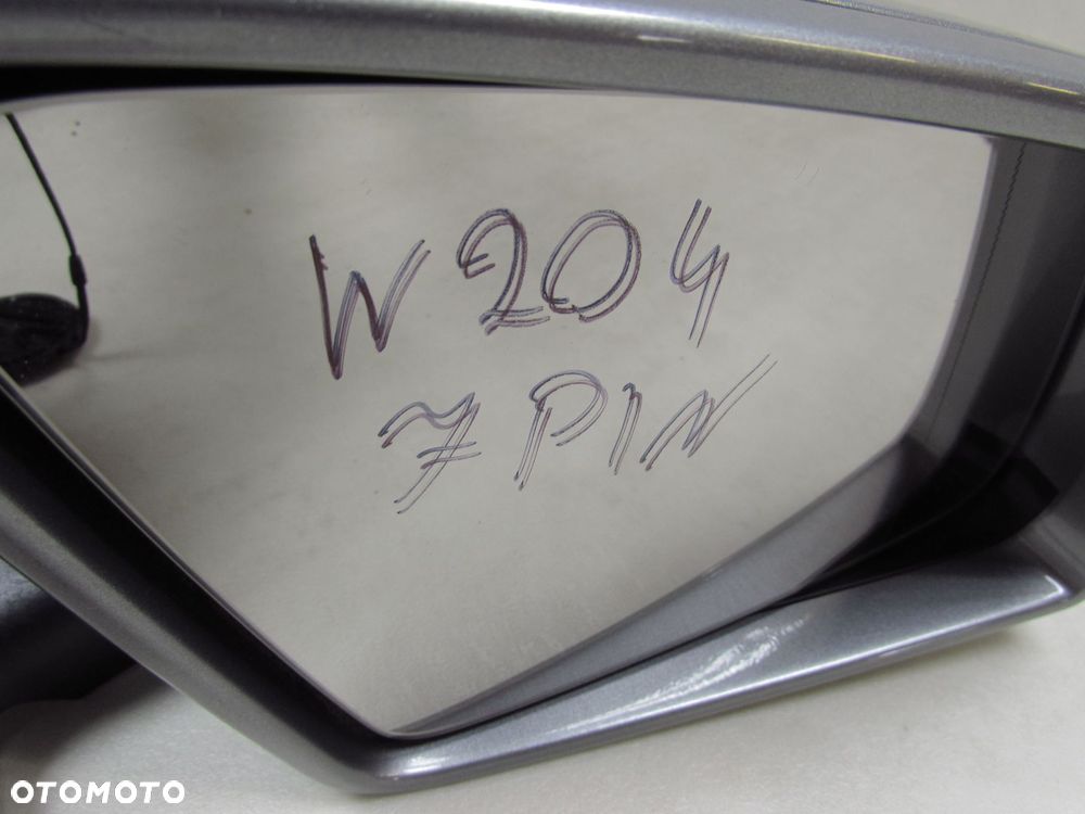 MERCEDES C KLASA W204 LIFT FL 11-14 LUSTERKO ZEWNETRZNE PRAWE 7 PIN 792 A2048103416 - 8