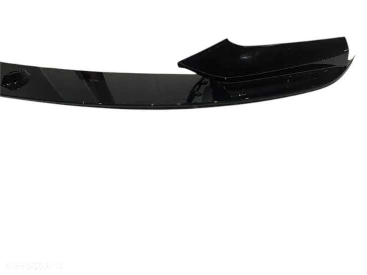 Przednia Dokładka Zderzaka BMW F10 F11 M-pakiet Spoiler Czarny połysk - 8