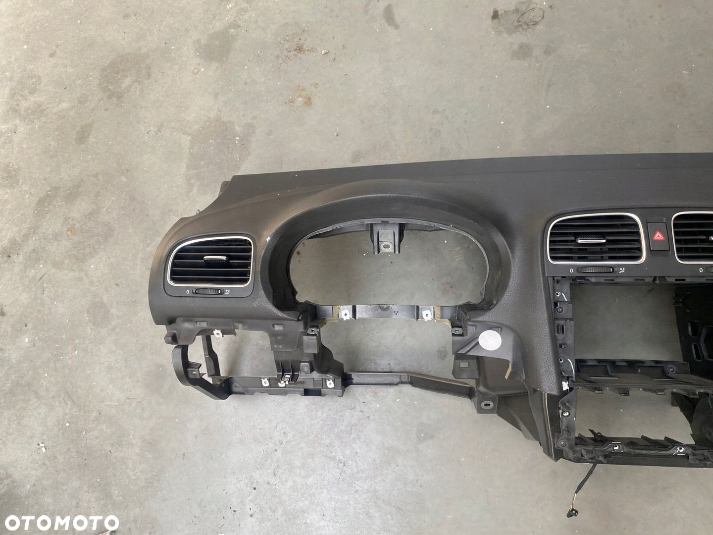 VW GOLF VI KONSOLA PODUSZKA PASY SENSOR - 10