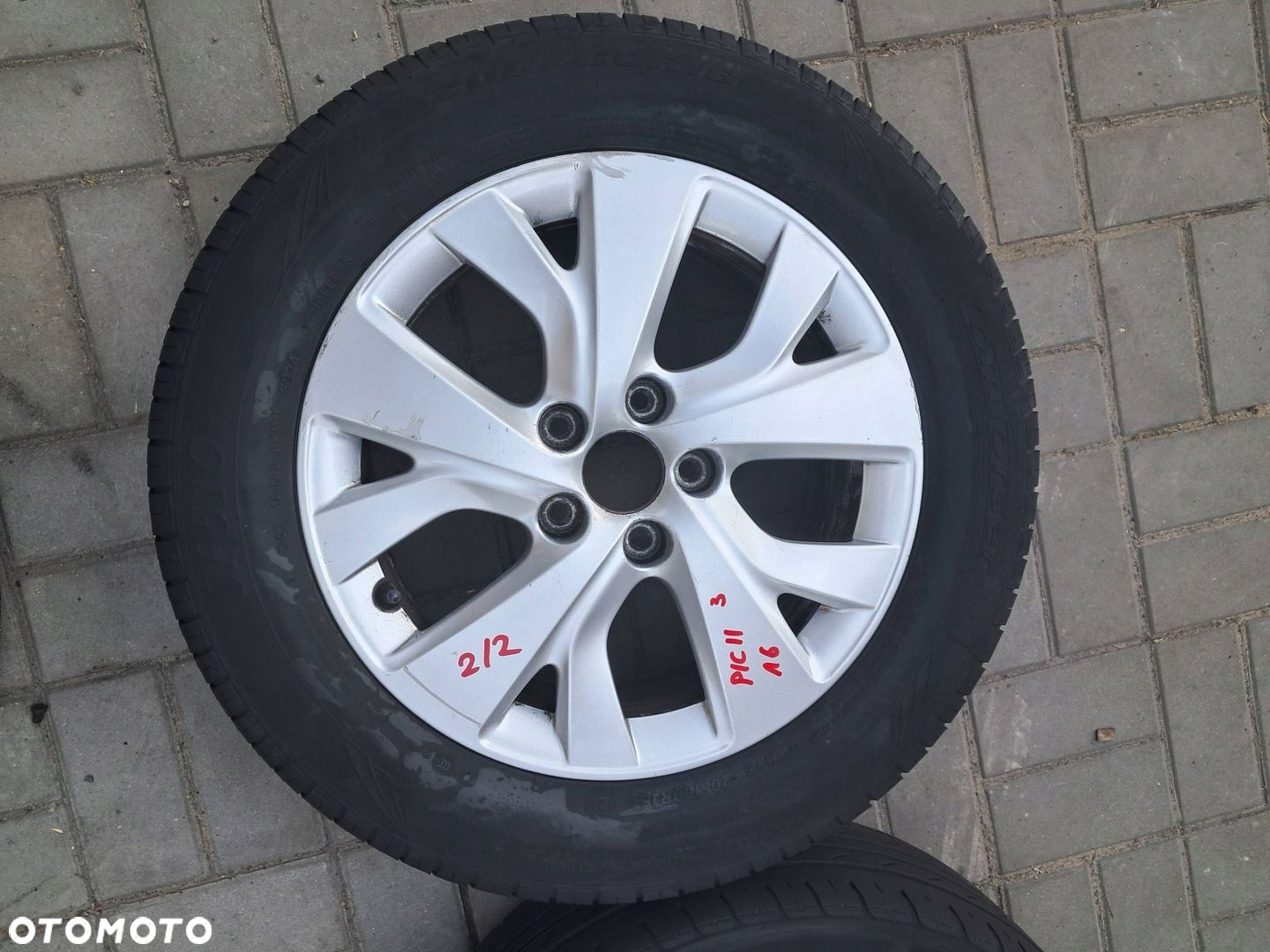 Citroen C4 Picasso II Felgi aluminiowe koła LATO 205/60R16 5x108 ET47 2024 - 6