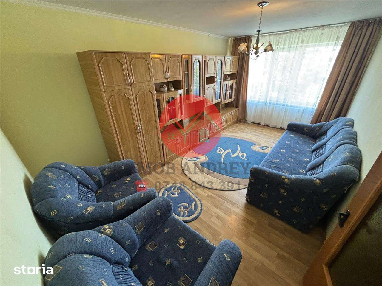 Apartament 2 camere de inchiriat, centrala proprie – E3 — fotografia 1