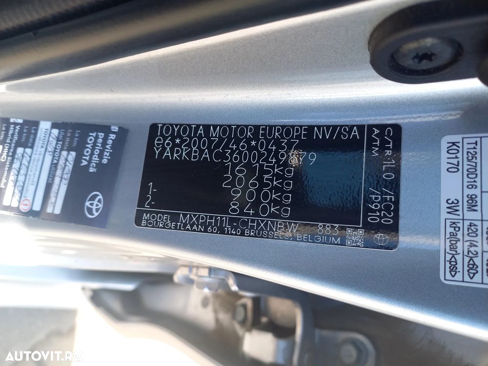 Toyota Yaris 1.5 116 CP HEV Business - 29