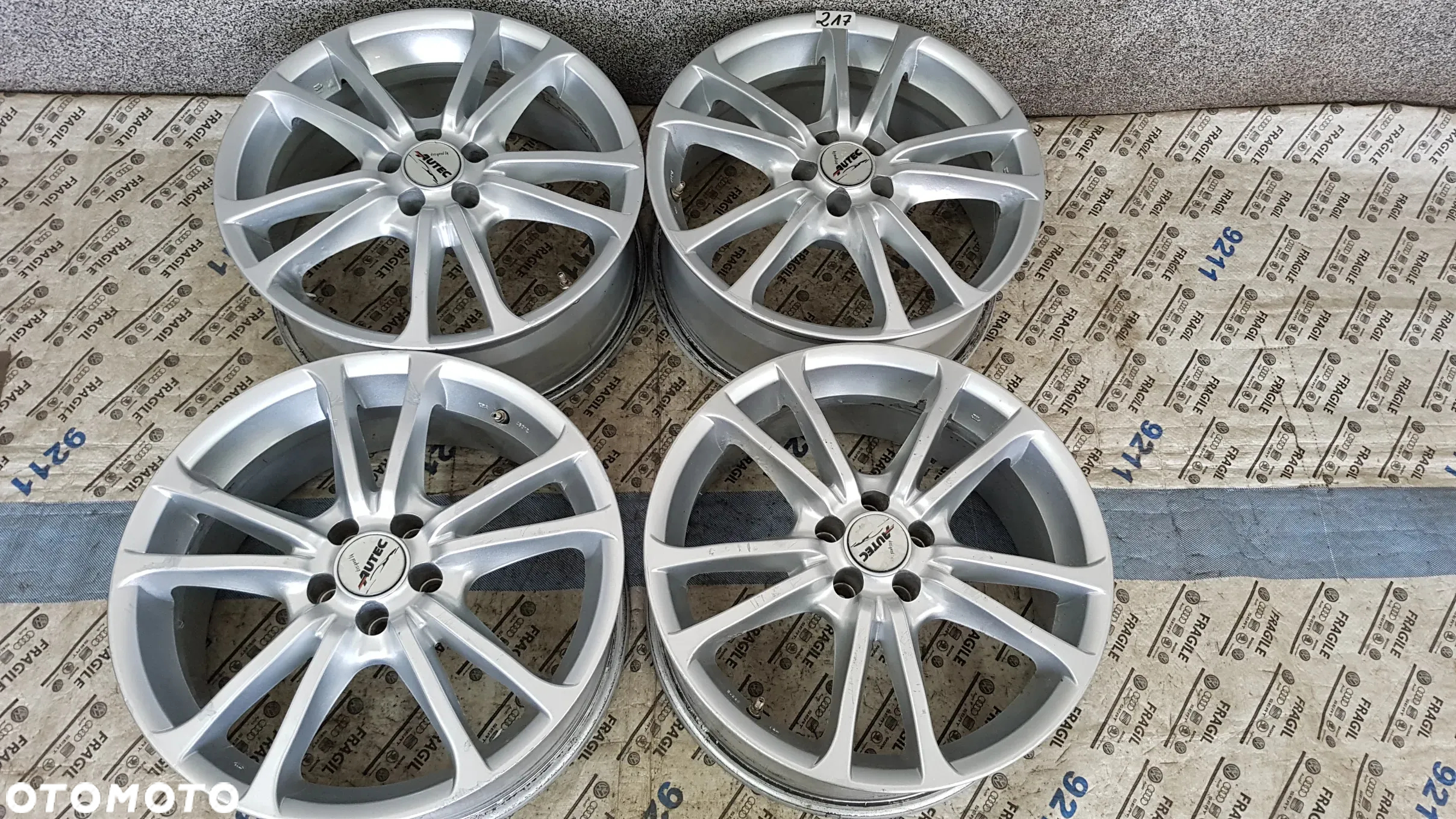 ALU FELGI ORYGINAŁ FIAT ALFA ROMEO 5X98 7JX17 ET27 - 2