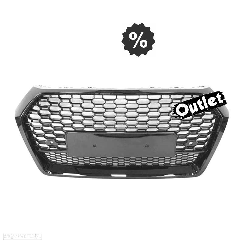 C011514C1 GRELHA FRONTAL AUDI Q5 17- LOOK RS - 9