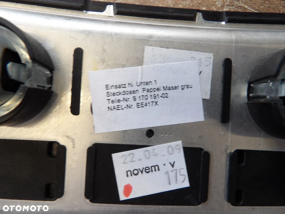 BMW - E61 - LIFT - KOMPLET LISTW OZDOBNYCH - CIEMNY BRĄZ - 7